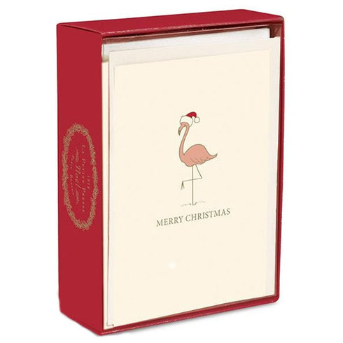 HOLIDAY CARDS FLAMINGO